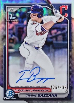 2024 Bowman Draft #CPA-TB Chrome DP Auto - Refractor /499 (1st)