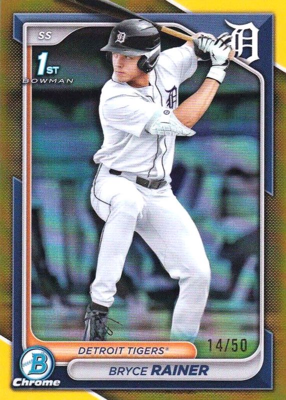 2024 Bowman Draft #BDC-86 Chrome - Gold Refractor /50 (1st)