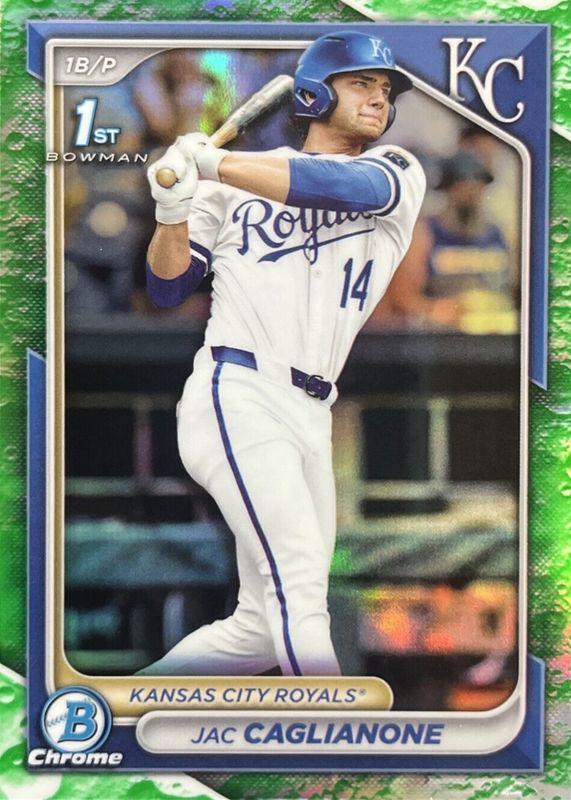 2024 Bowman Draft #BDC-8 Chrome - Lunar Glow Refractor (1st)