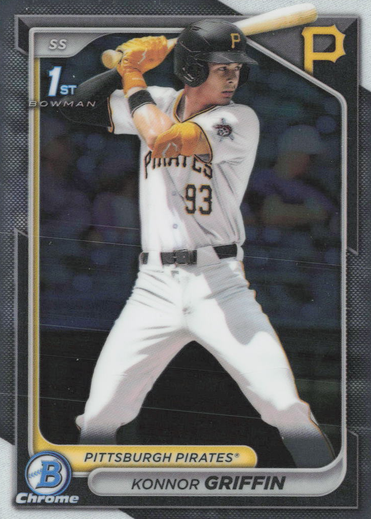 Konnor Griffin 2024 Bowman Draft #BDC-22 Chrome (1st)