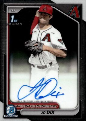 2024 Bowman Draft #CPA-JD Chrome DP Auto (1st)