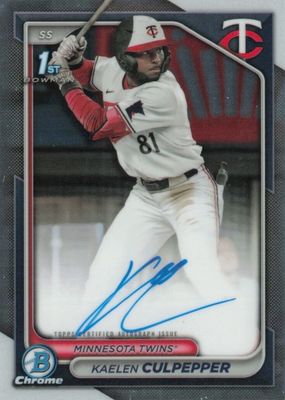 2024 Bowman Draft #CPA-KC Chrome DP Auto (1st)