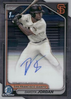 2024 Bowman Draft #CPA-DJ Chrome DP Auto (1st)