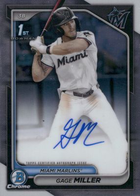 2024 Bowman Draft #CPA-GM Chrome DP Auto (1st)