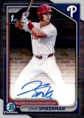 2024 Bowman Draft #CPA-JSP Chrome DP Auto (1st)