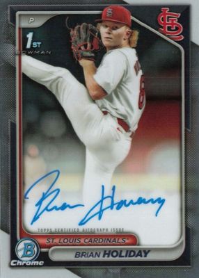 2024 Bowman Draft #CPA-BHO Chrome DP Auto (1st)