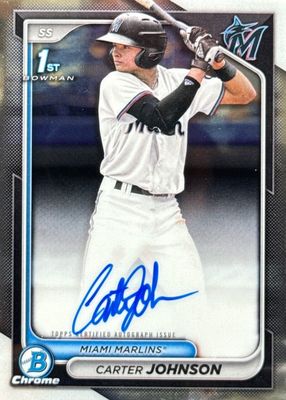 2024 Bowman Draft #CPA-CJ Chrome DP Auto (1st)
