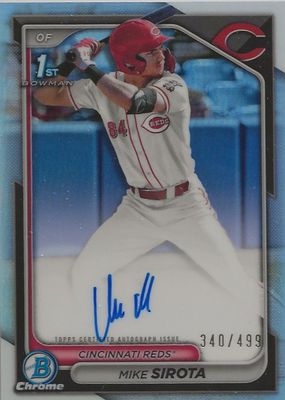 2024 Bowman Draft #CPA-MS Chrome DP Auto - Refractor /499 (1st)