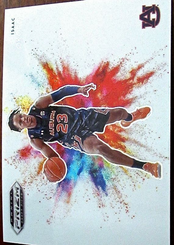 Isaac Okoro 2020 Prizm Draft Picks #CB-IO Color Blast /(SSP) Rookie SGC 9