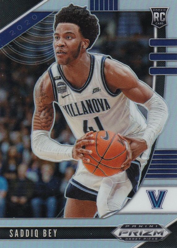 Saddiq Bey 2020 Prizm Draft Picks Silver Rookie RAW