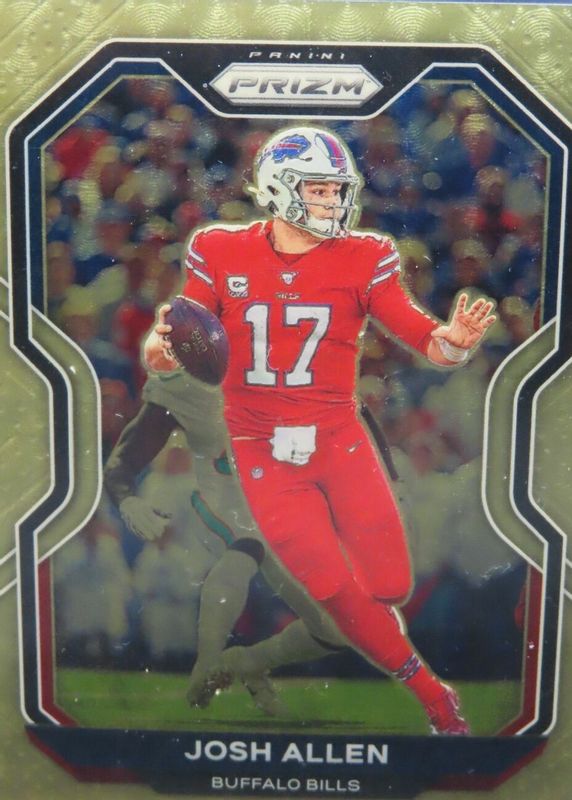 Josh Allen 2020 Prizm #1 Gold Vinyl /5 PSA 10