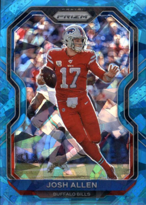 Josh Allen 2020 Prizm #1 Blue Ice /99 RAW