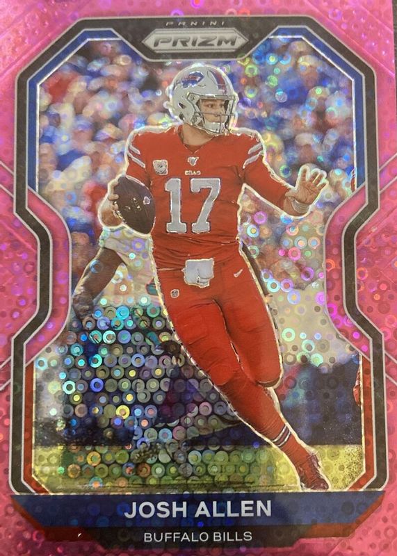 Josh Allen 2020 Prizm #1 No Huddle Pink /15 PSA 10