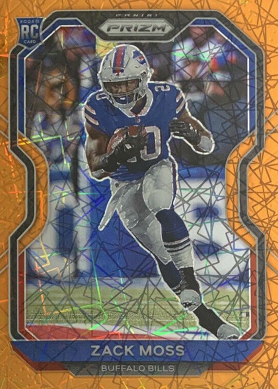 Zack Moss 2020 Prizm #311 Lazer Rookie PSA 10