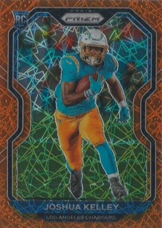 Joshua Kelley 2020 Prizm #326 Lazer Rookie PSA 10