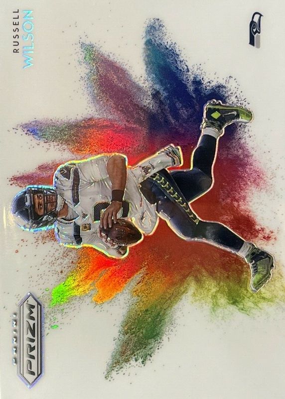 Russell Wilson 2020 Prizm #4 Color Blast /(SSP) RAW