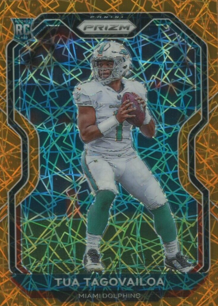 Tua Tagovailoa Miami 2024 Dolphins Honeycomb SSP/Blue Disco /75