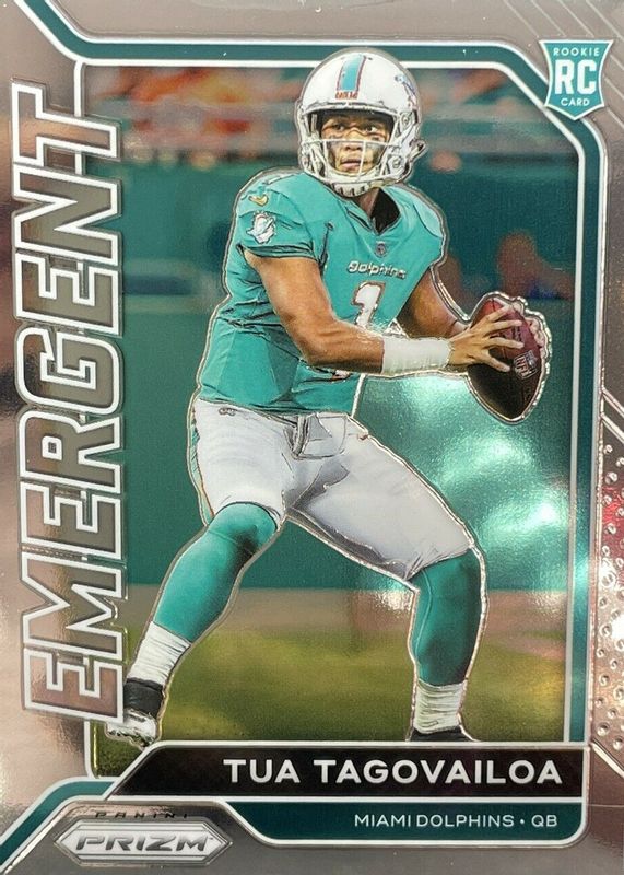 Tua Tagovailoa 2020 Prizm #2 Emergent Rookie RAW