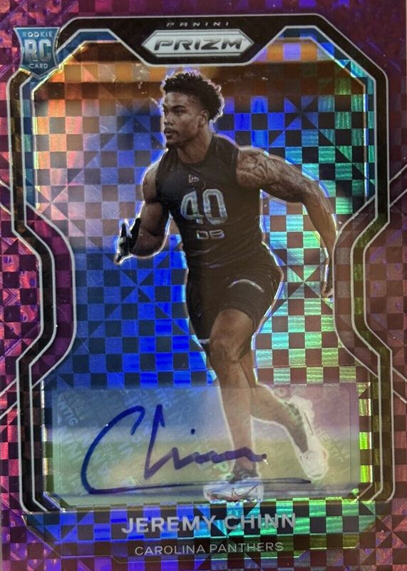 2020 Prizm #367 Rookie Autographs - Purple Power /49