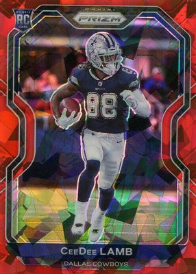 2020 Prizm #334 Red Ice