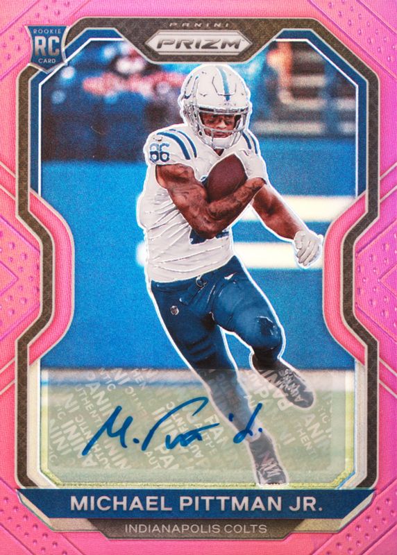 2020 Prizm #333 Rookie Autographs - Pink