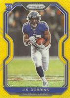 JK Dobbins 2020 Prizm #379 Gold /10 Price Guide - Sports