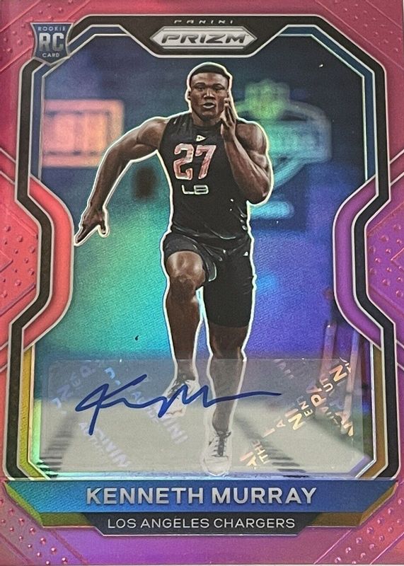 2020 Prizm #327 Rookie Autographs - Pink