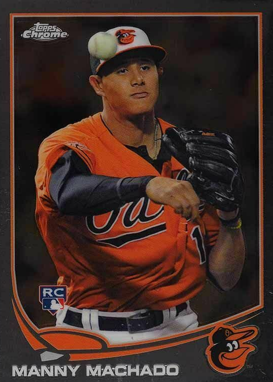 超激レア！Manny Machado RC時代の直筆サイン☆マチャド Refra Manny 