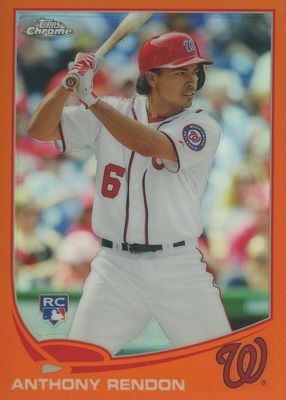 2013 Topps Chrome #128 Orange Refractor