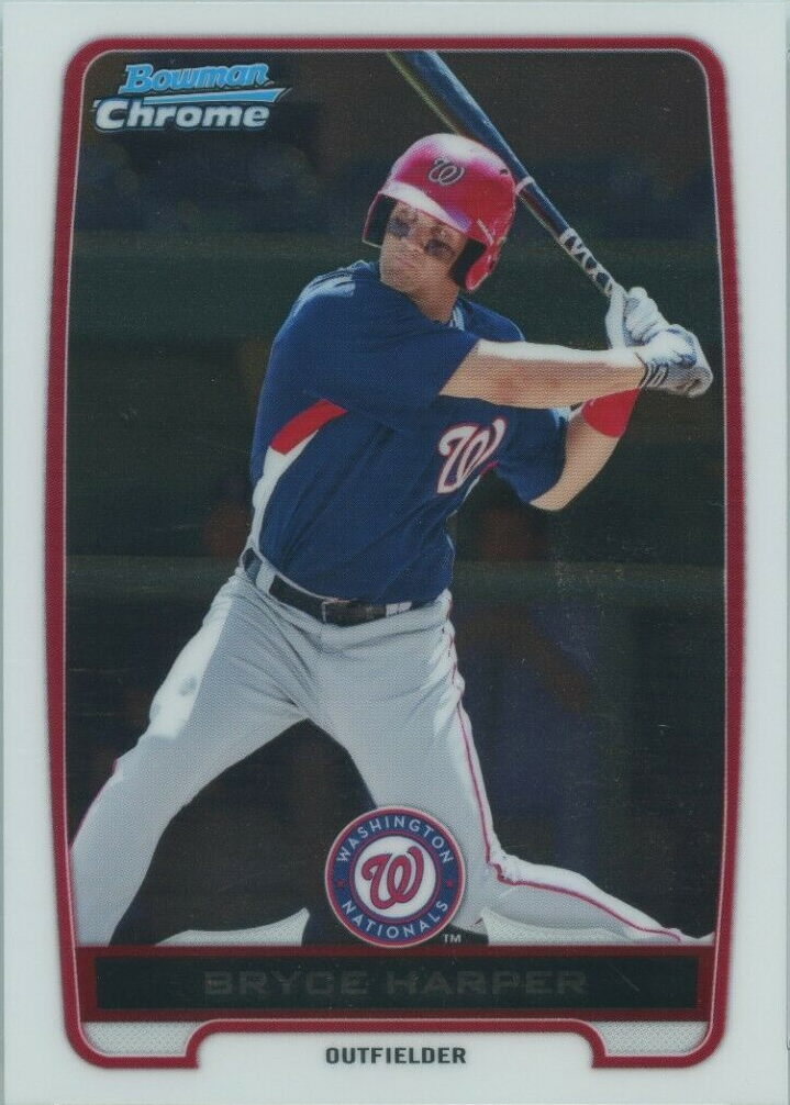 Bryce Harper 2012 Bowman Chrome #BCP-10 Prospects PSA 10