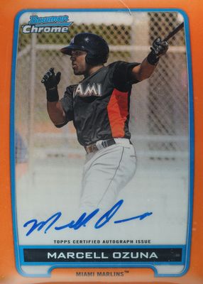 2012 Bowman Chrome #BCA-MO Prospect Auto - Orange Refractor /25