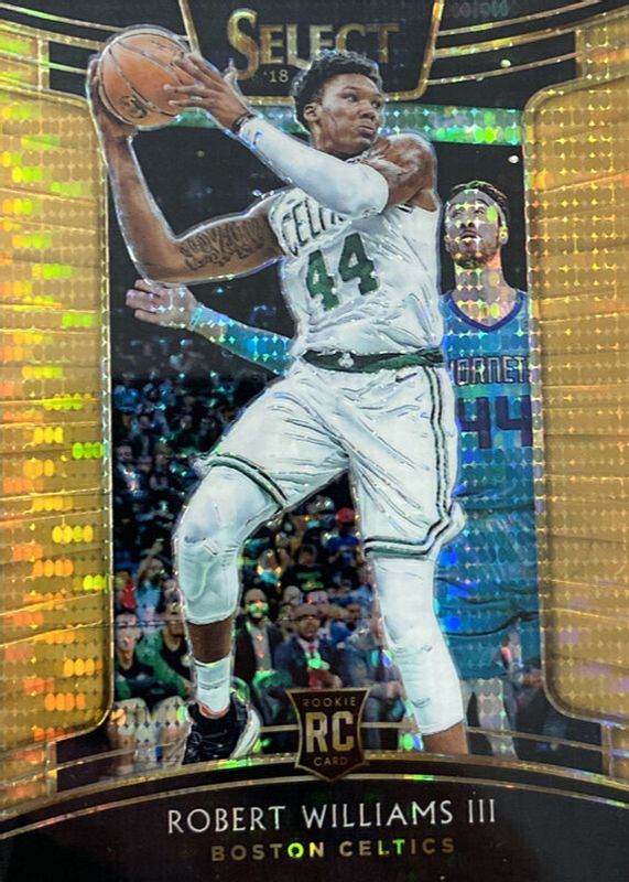 Robert Williams III 2018 Select #69 Concourse FOTL Neon Orange Pulsar /13 Rookie SGC 9.5