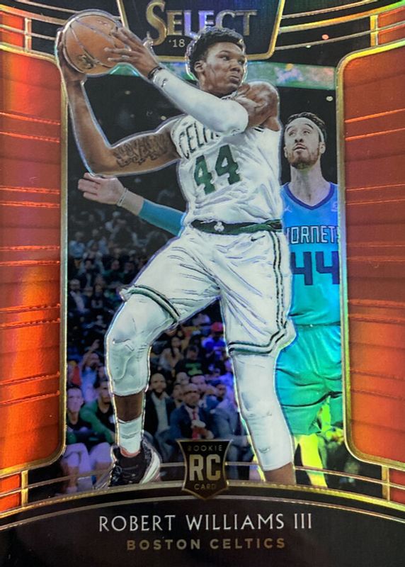 Robert Williams III 2018 Select #69 Concourse Red /199 Rookie RAW