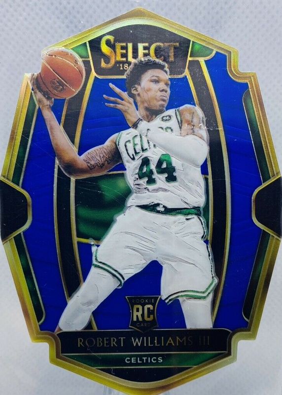 Robert Williams III 2018 Select #166 Premier Level Blue Die-Cut /249 Rookie SGC 9.5