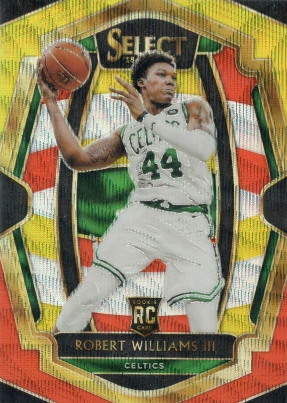 Robert Williams III 2018 Select #166 Premier Level Tri-Color Rookie PSA 10