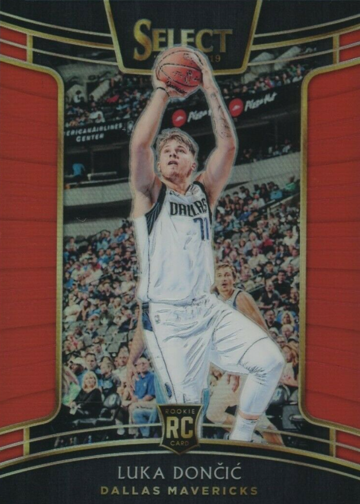 Luka Doncic 2018 Select #25 Concourse Red /199 Price Guide