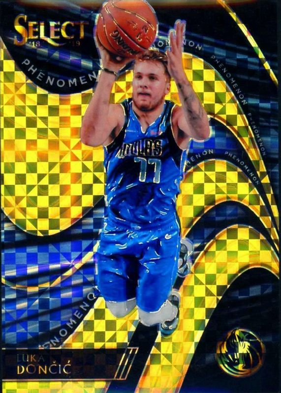 Luka Doncic 2018 Select #30 Phenomenon - Gold /10 Rookie PSA 10