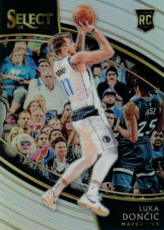 Luka Doncic 2018 Select #229 Courtside Silver Rookie SGC 9