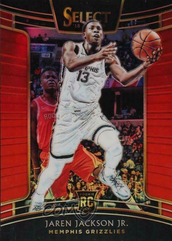 Jaren Jackson Jr. 2018 Select #35 Concourse Red /199 Rookie SGC 10