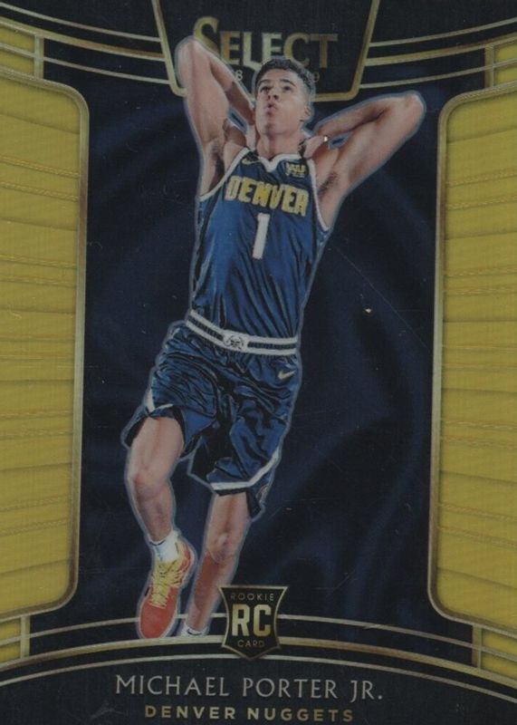 Michael Porter Jr. 2018 Select #37 Concourse Gold /10 Rookie RAW