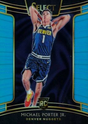 2018 Select #37 Concourse Light Blue /299