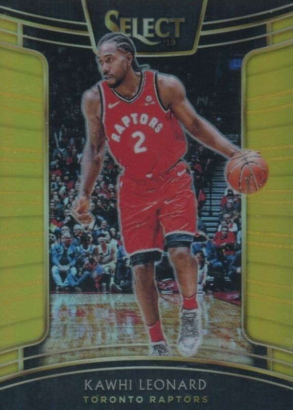 Kawhi Leonard 2018 Select #93 Concourse Gold /10 BGS 9.5