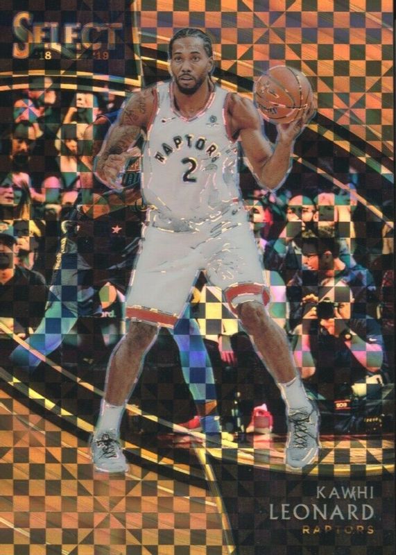 Kawhi Leonard 2018 Select #287 Courtside Copper /60 SGC 9