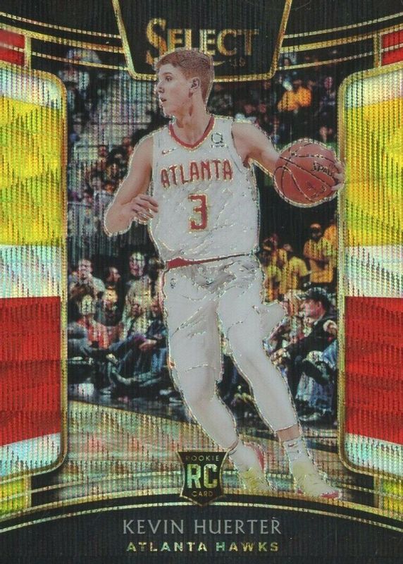 Kevin Huerter 2018 Select #87 Concourse Tri-Color Rookie RAW