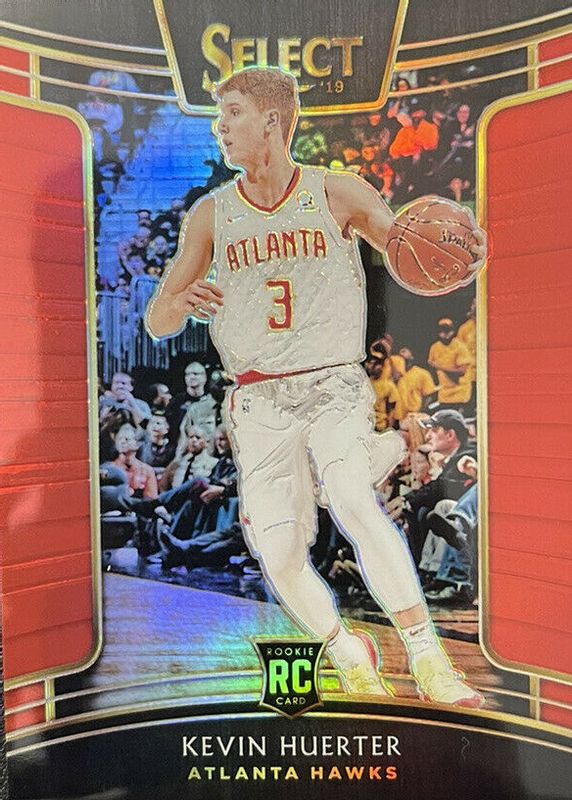 Kevin Huerter 2018 Select #87 Concourse Red /199 Rookie RAW