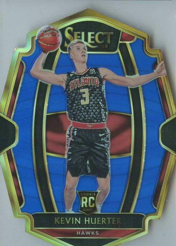 Kevin Huerter 2018 Select #184 Premier Level Blue Die-Cut /249 Rookie PSA 10