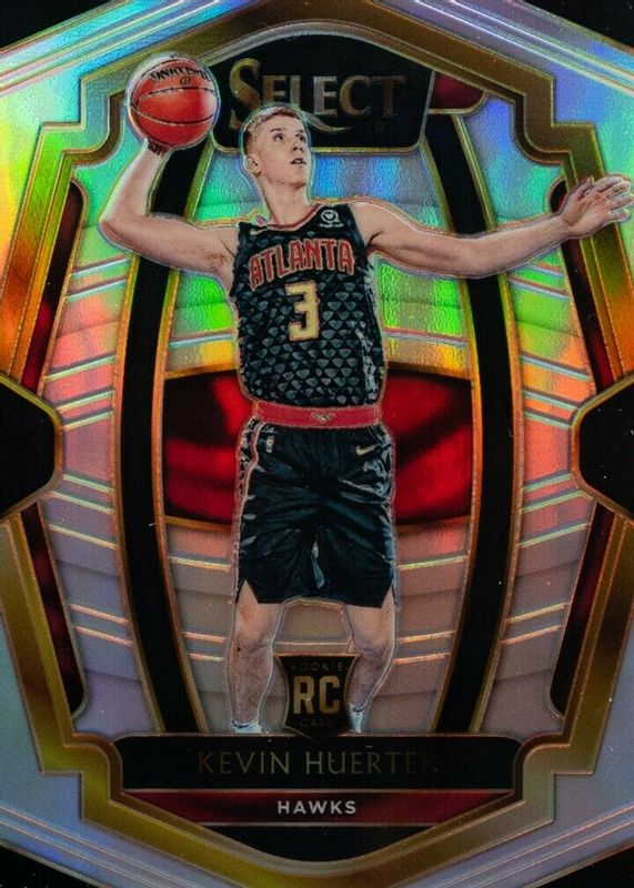 Kevin Huerter 2018 Select #184 Premier Level Silver Rookie SGC 9.5