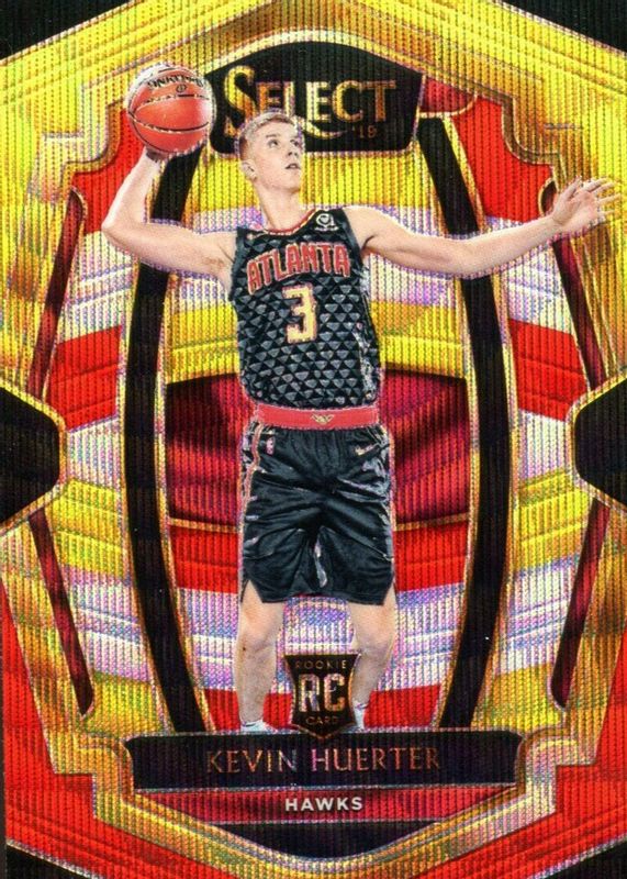 Kevin Huerter 2018 Select #184 Premier Level Tri-Color Rookie BGS 9.5