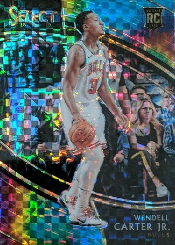 Wendell Carter Jr. 2018 Select #269 Courtside Tie-Dye /25 Rookie RAW