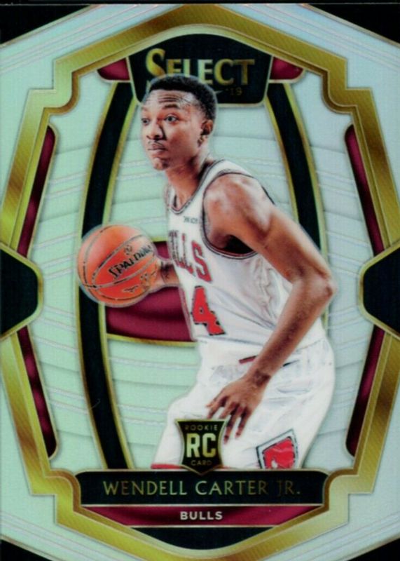 Wendell Carter Jr. 2018 Select #162 Premier Level Silver Rookie PSA 9